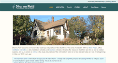 Desktop Screenshot of dharmafield.org
